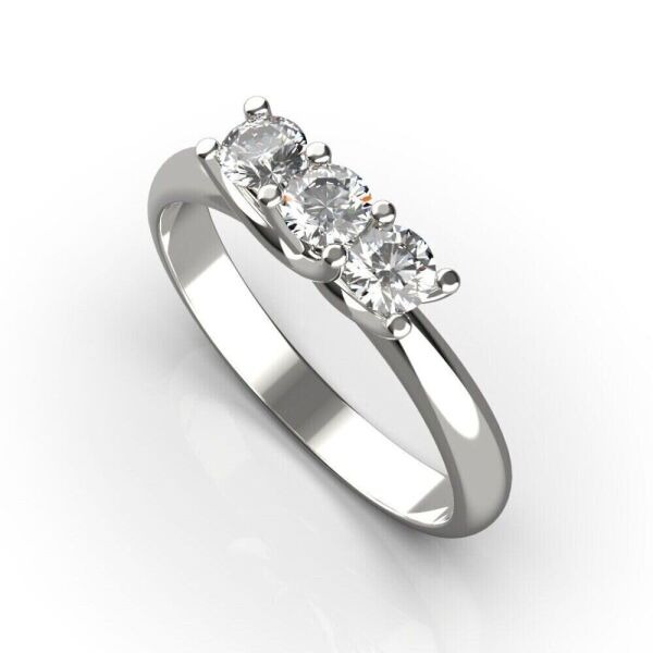 

Каблучка Lunet Jewellery з білого золота, з діамантами 18 розмір 23841121