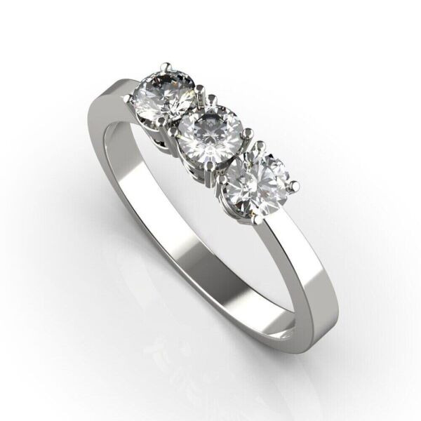 

Каблучка Lunet Jewellery з білого золота, з діамантами 18 розмір 23811121