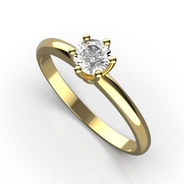 

Каблучка Lunet Jewellery з червоного золота, з діамантом 18 розмір 24342421