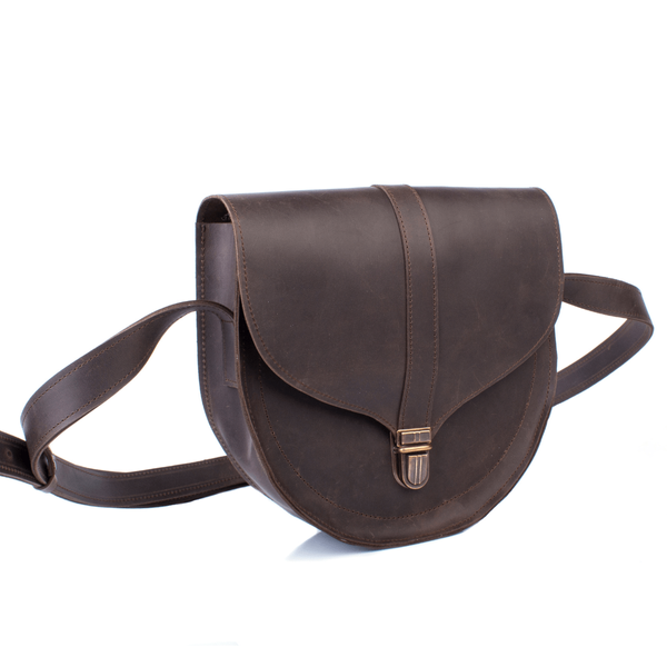 

Женская сумка из натуральной кожи boorbon 615-BROWN-1 коричневый