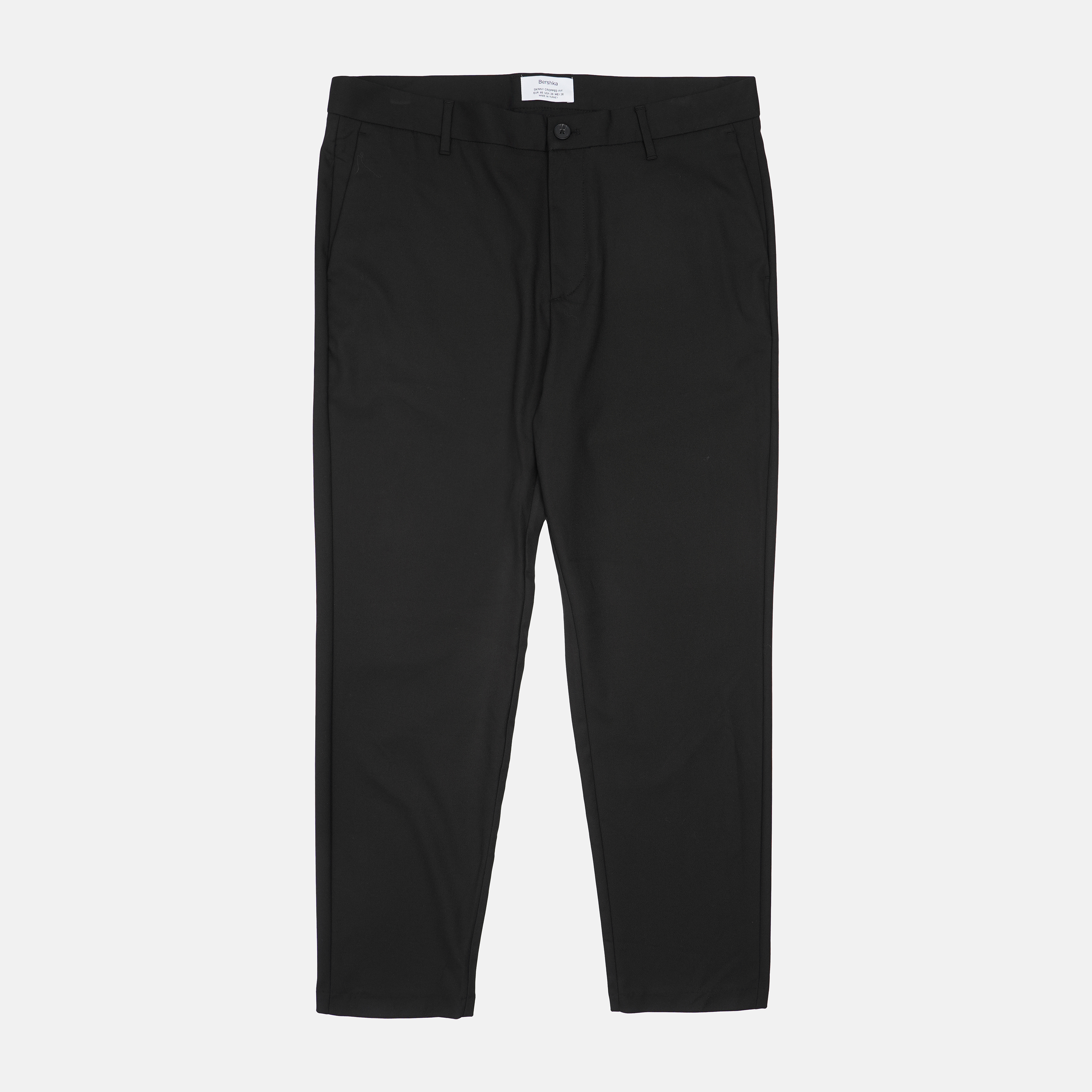 

Брюки Bershka 0326/545/800-AAAD 46 Черные (DD3000003189761_SZ00326545800463)