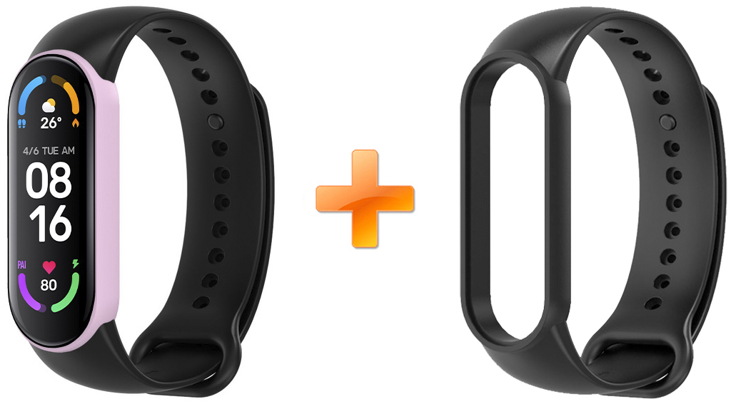 

Mi Band 6 MiJobs Dual Color Black / Pink (MJ6-DSS008BP)
