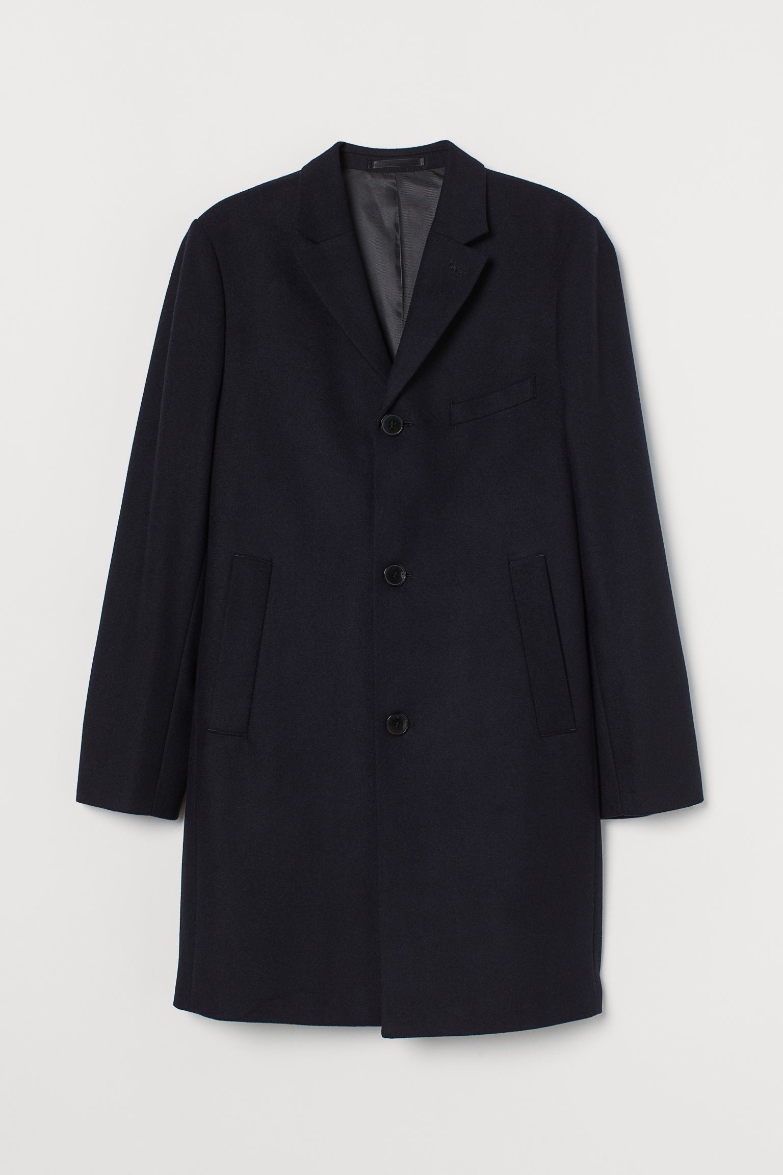 

Пальто H&M  черный 17088634292, Пальто H&M 52 черный 17088634292