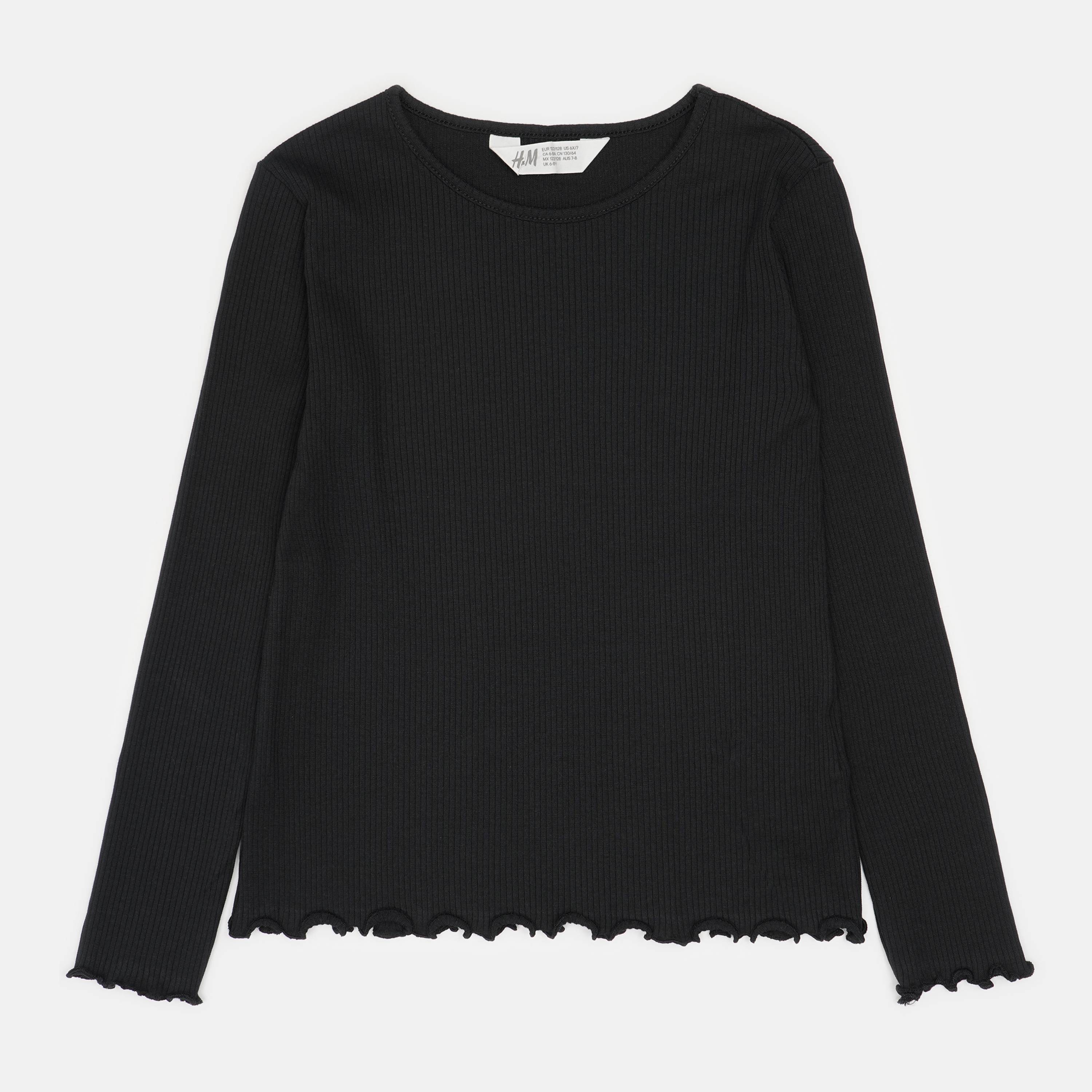 

Лонгслив H&M 122 128см темно серый 180692513622