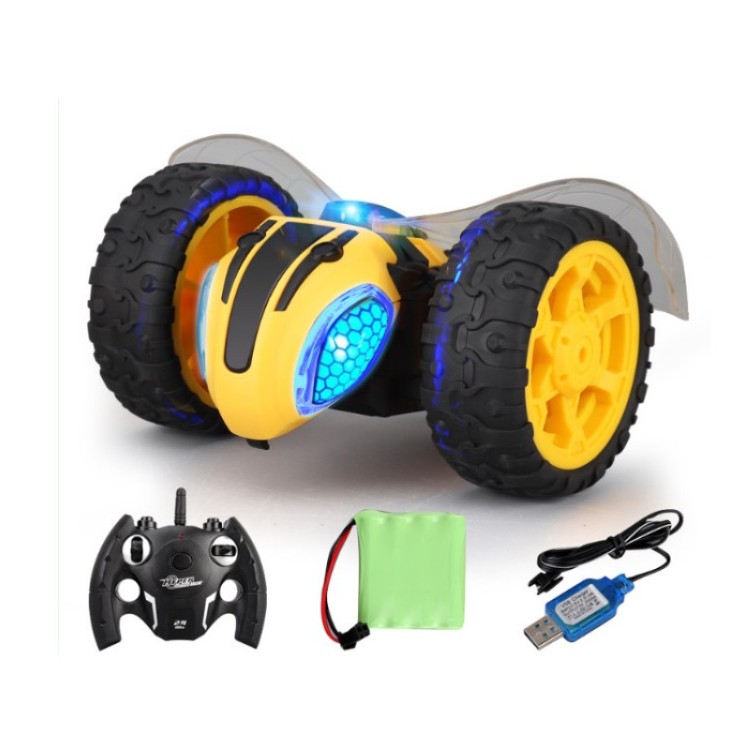 

Трюковая машинка перевертыш багги с подсветкой на радиоуправлении Пчела 360 Zhengguang "Lighting Bee"