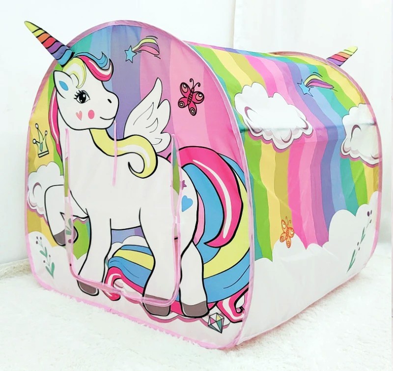 

Палатка детская YongJia Toys Единорог 110 х 80 х 90 см (889-214B)