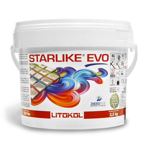 

Клей-затирка Litokol STARLIKE EVO 205/2.5кг Травертін