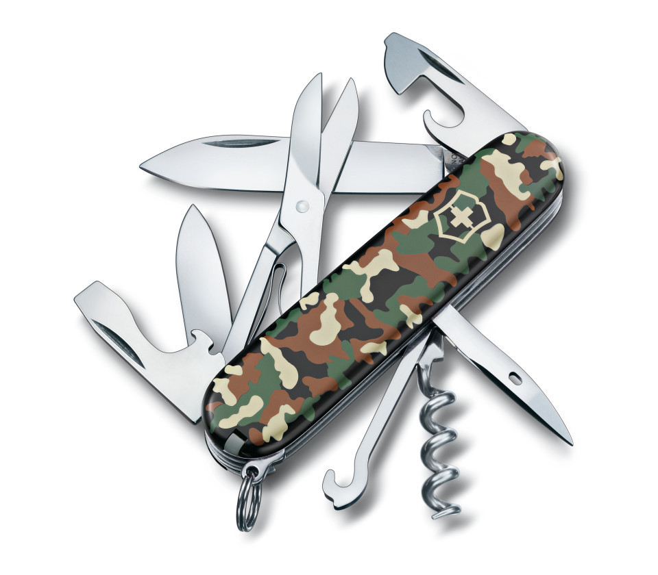 

Многофункциональный Нож Victorinox 1.3703.94 Climber Camouflage