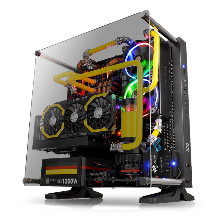 

Корпус Thermaltake Core P3 Tempered Glass Edition Black (CA-1G4-00M1WN-06) без БП