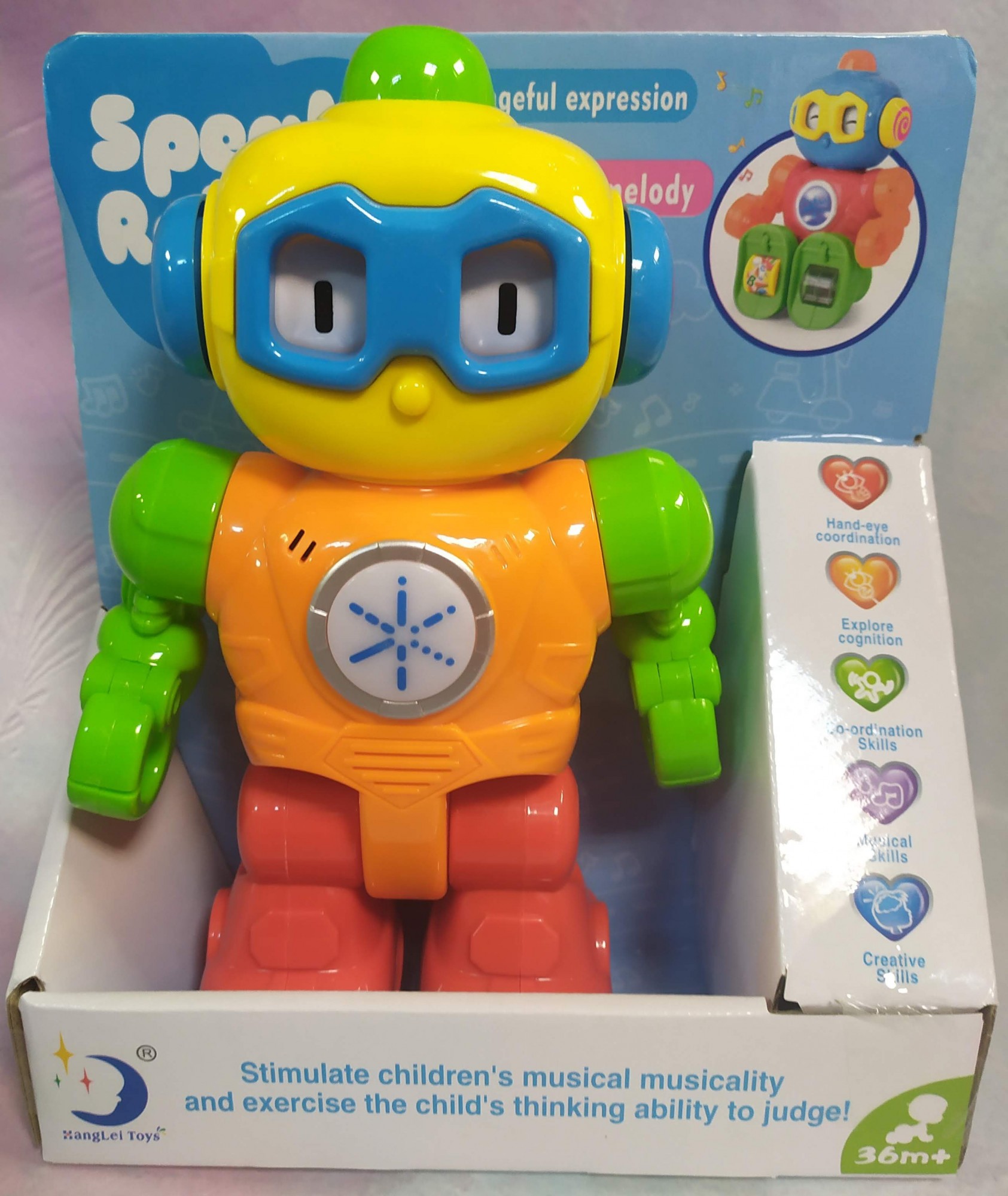 

Музыкальная игрушка JIA YU TOY Робот с записью голоса (2209-14)