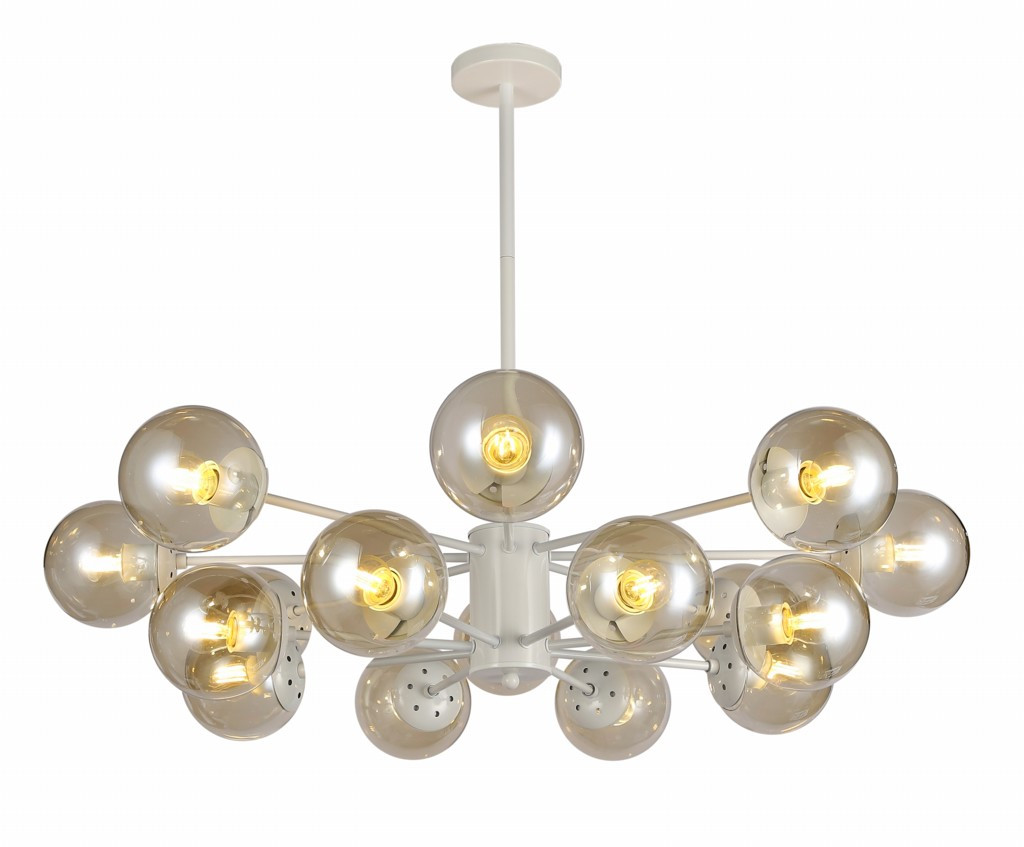 

Люстра подвесная Levistella 7526033-16 WH+BR (56536)