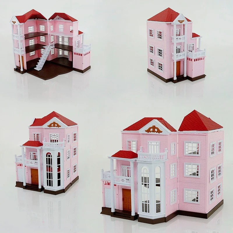 

Домик-конструктор Star Toys трехэтажный Счастливая семья (1513)
