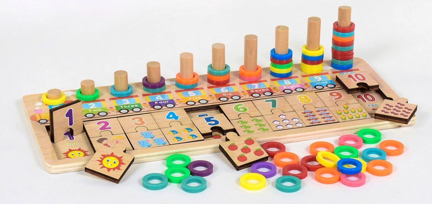 

Деревянная игра Mubei Математика (С 39284)