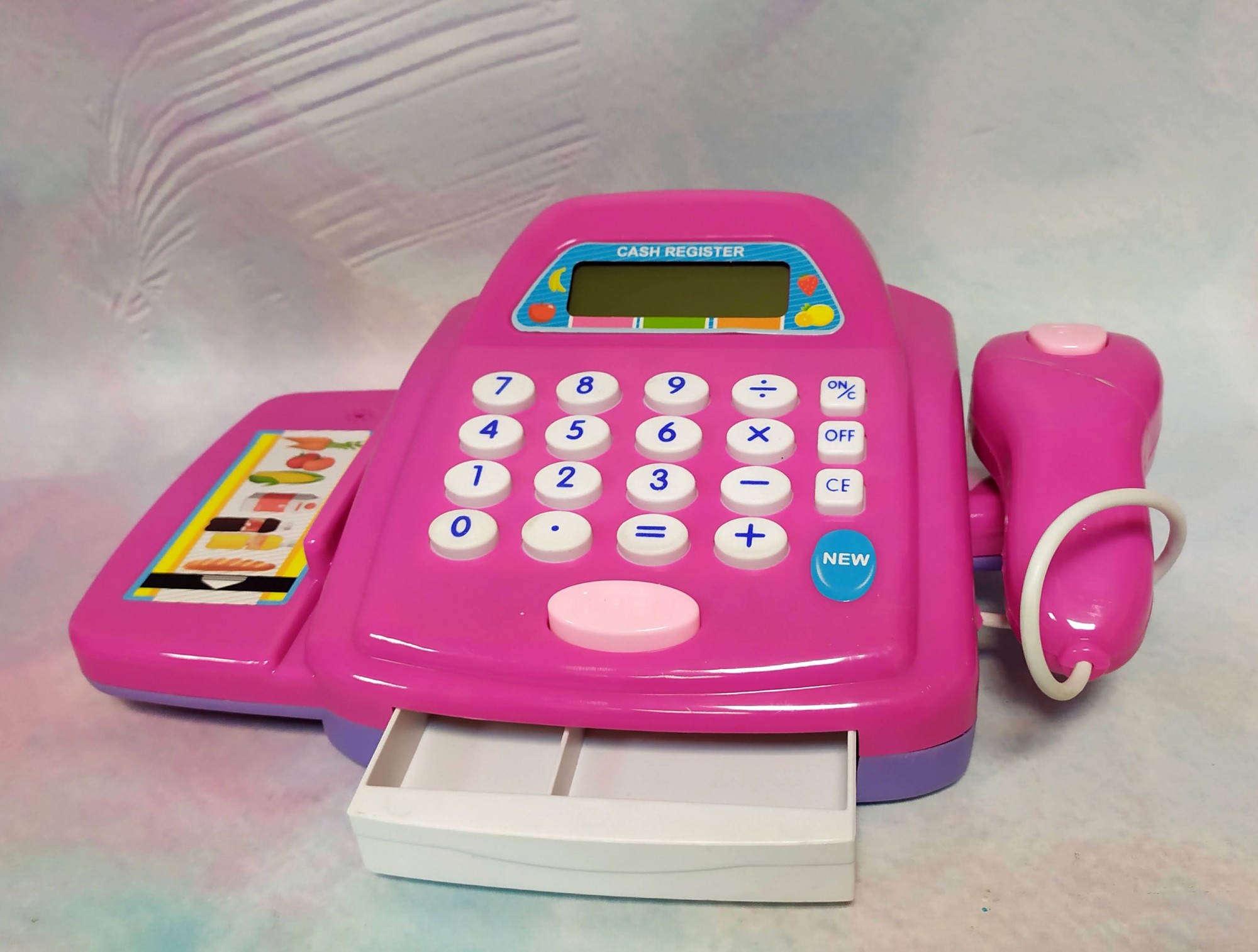 

Детский игровой кассовый аппарат Cash Register HYL темно-розовый (66050)