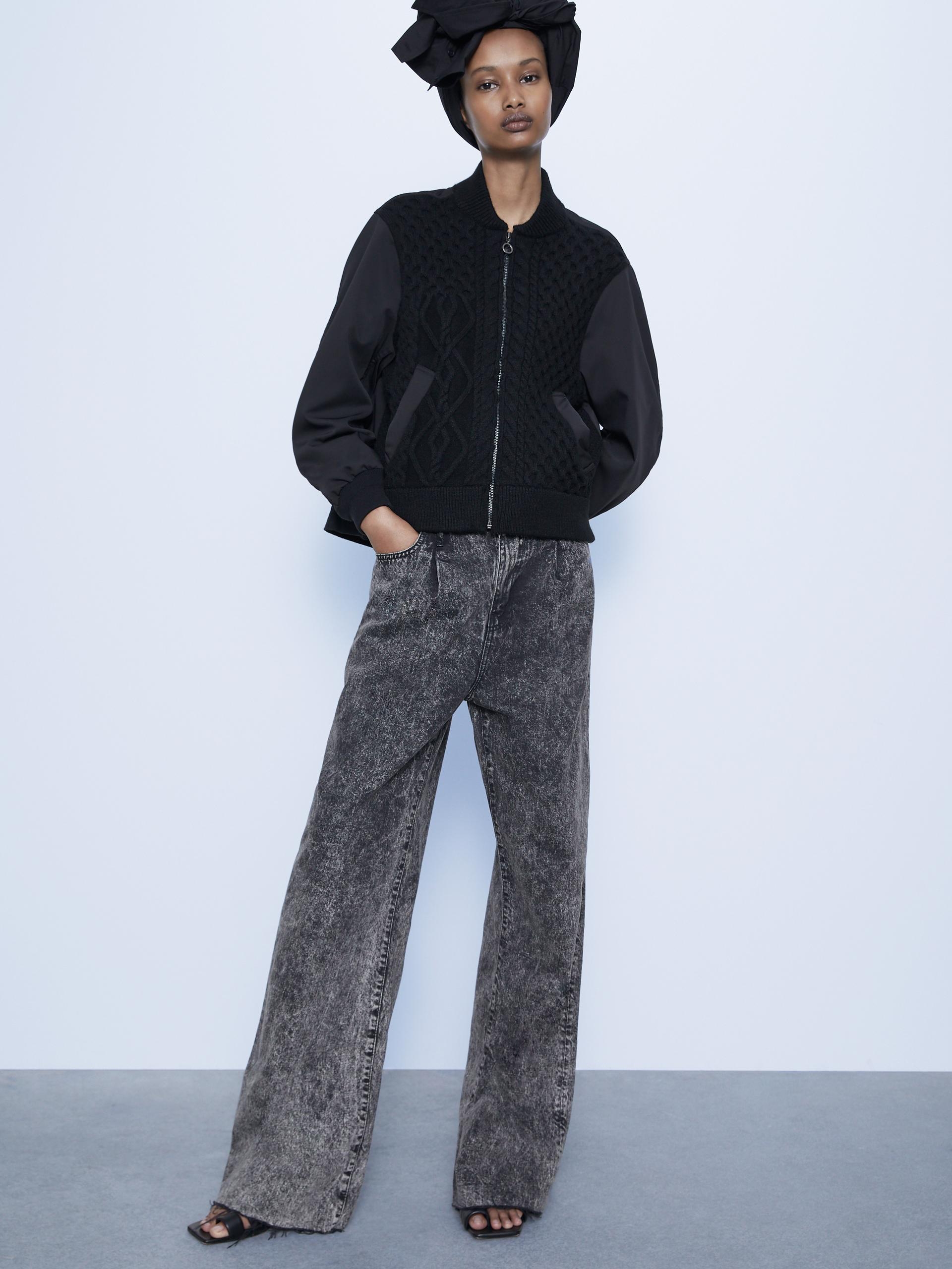 

Бомбер Zara 0021/002/800 S Черный