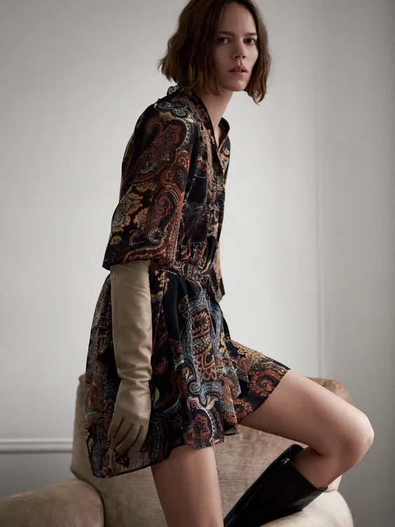 

Платье Zara 0034/245/800 M Черное