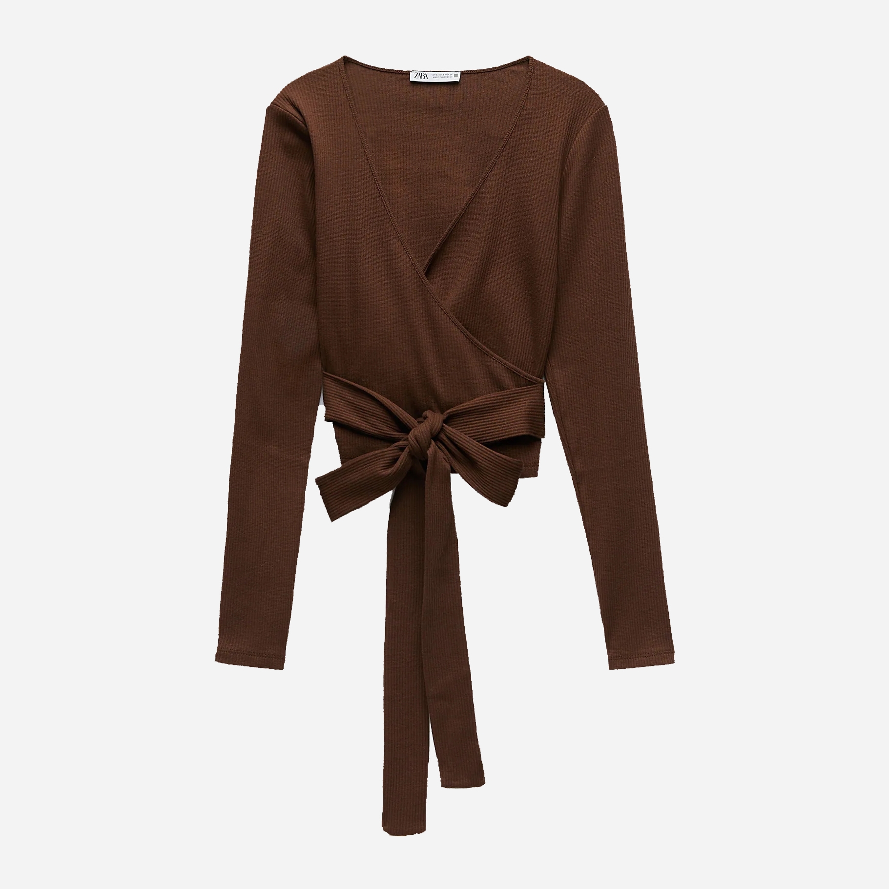 

Топ Zara 0085/110/700 S Коричневый