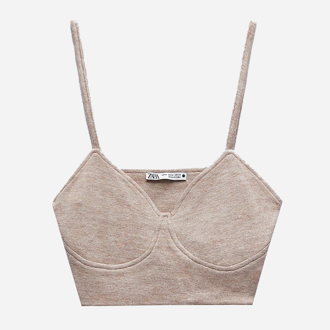 

Топ Zara 1067/470/756 M Капучино