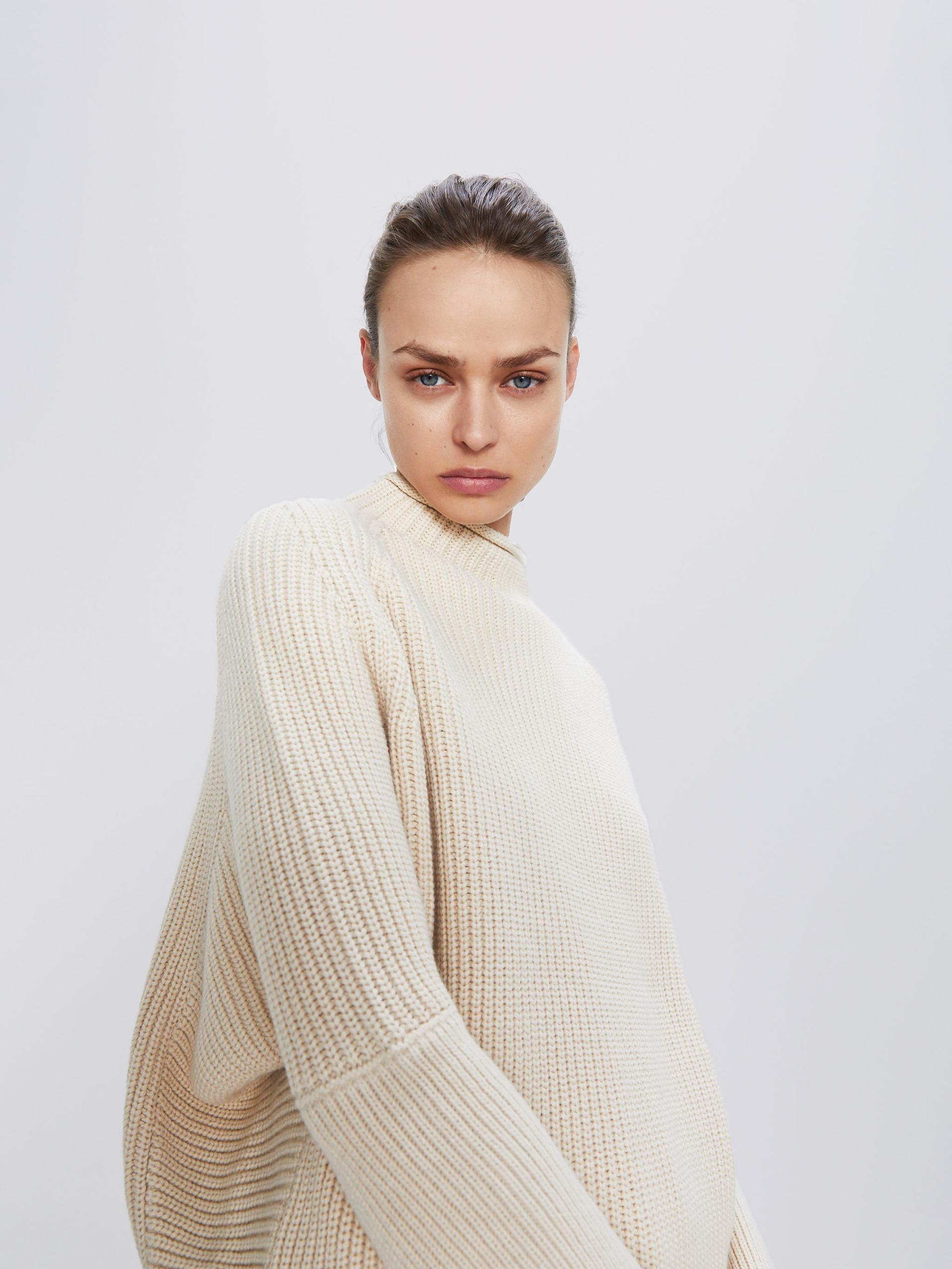 

Свитер Zara 3519/008/712 M Бежевый