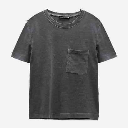 

Футболка Zara 4424/808/802 S Светло-серая