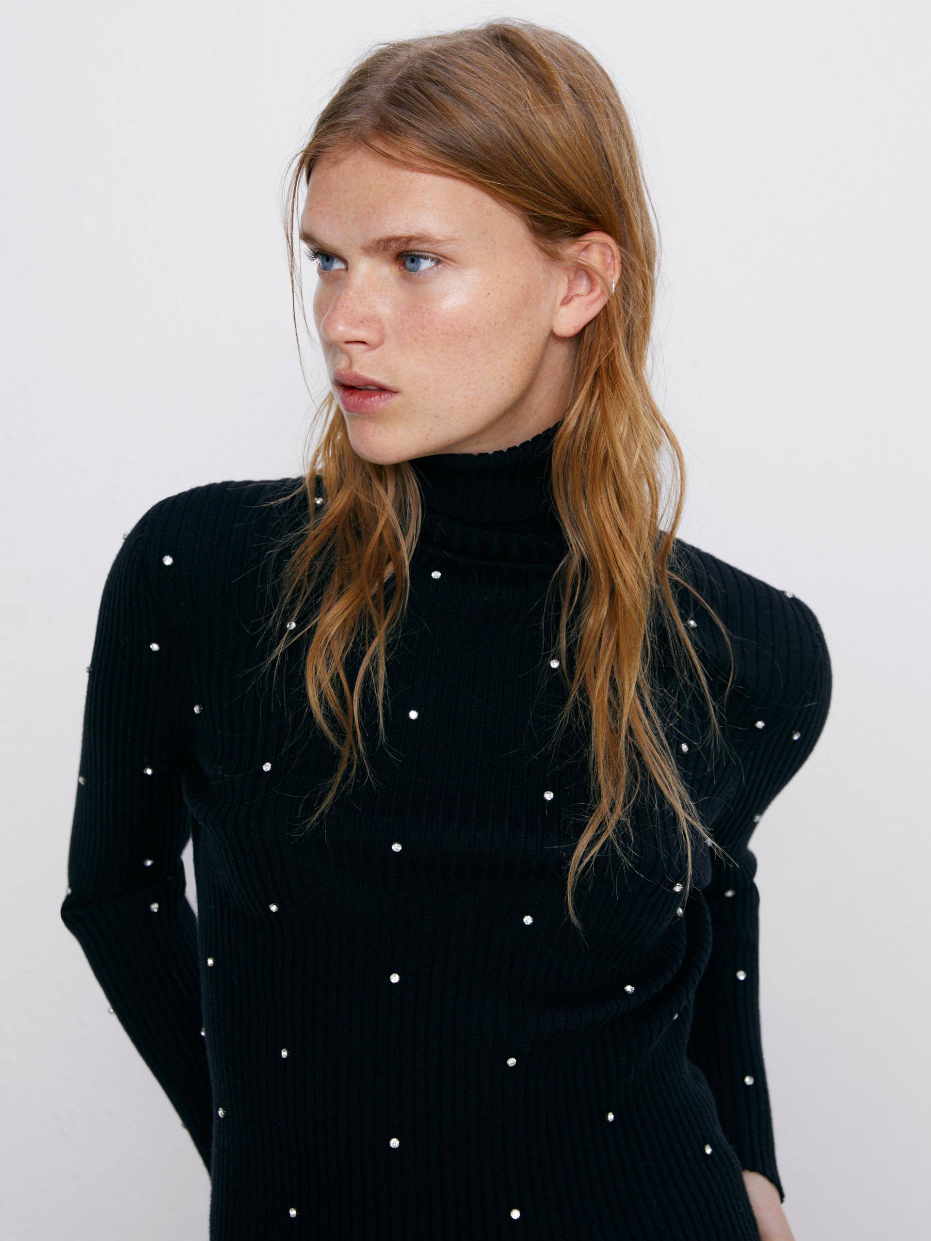 

Водолазка Zara 4938/001/800 M Черная