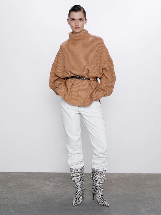 

Свитер Zara 5755/135/704 L Светло-коричневый