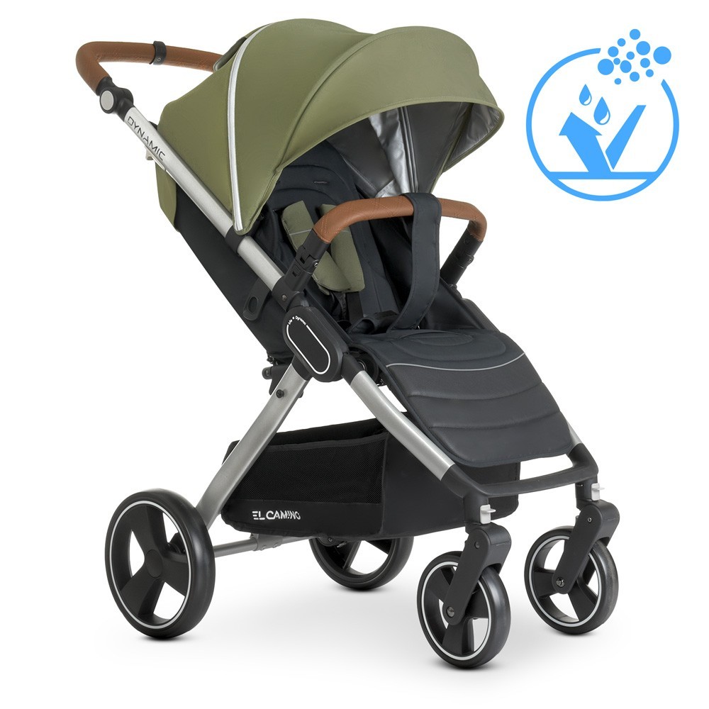 

Коляска прогулочная ME 1053 DYNAMIC V.2 KHAKI