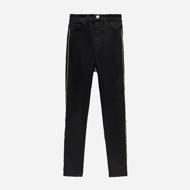 

Джинсы Zara 6147/166/800 40 Черные