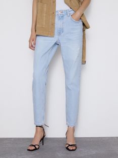 

Джинсы Zara 6164/161/406 40 Голубой джинс