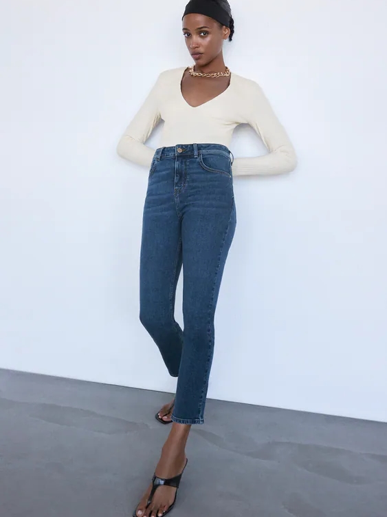 

Джинсы Zara 6164/182/427 34 Синие