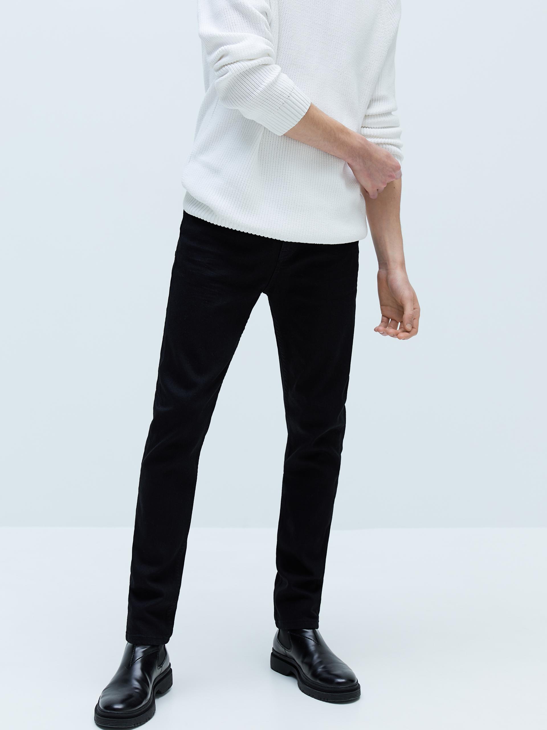 

Джинсы Zara 7215/425/800 42 Черный джинс