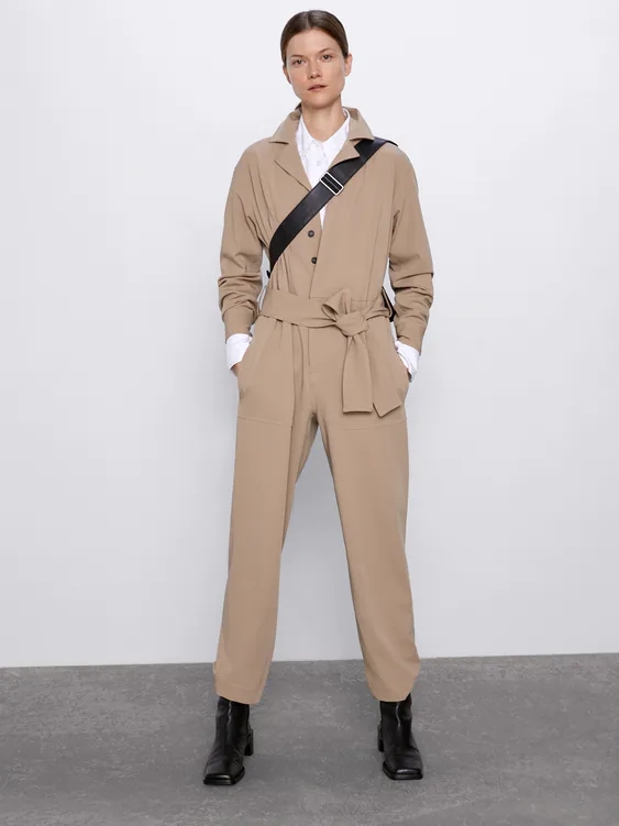 

Комбинезон Zara 8128/505/707  Бежевый, Комбинезон Zara 8128/505/707 L Бежевый