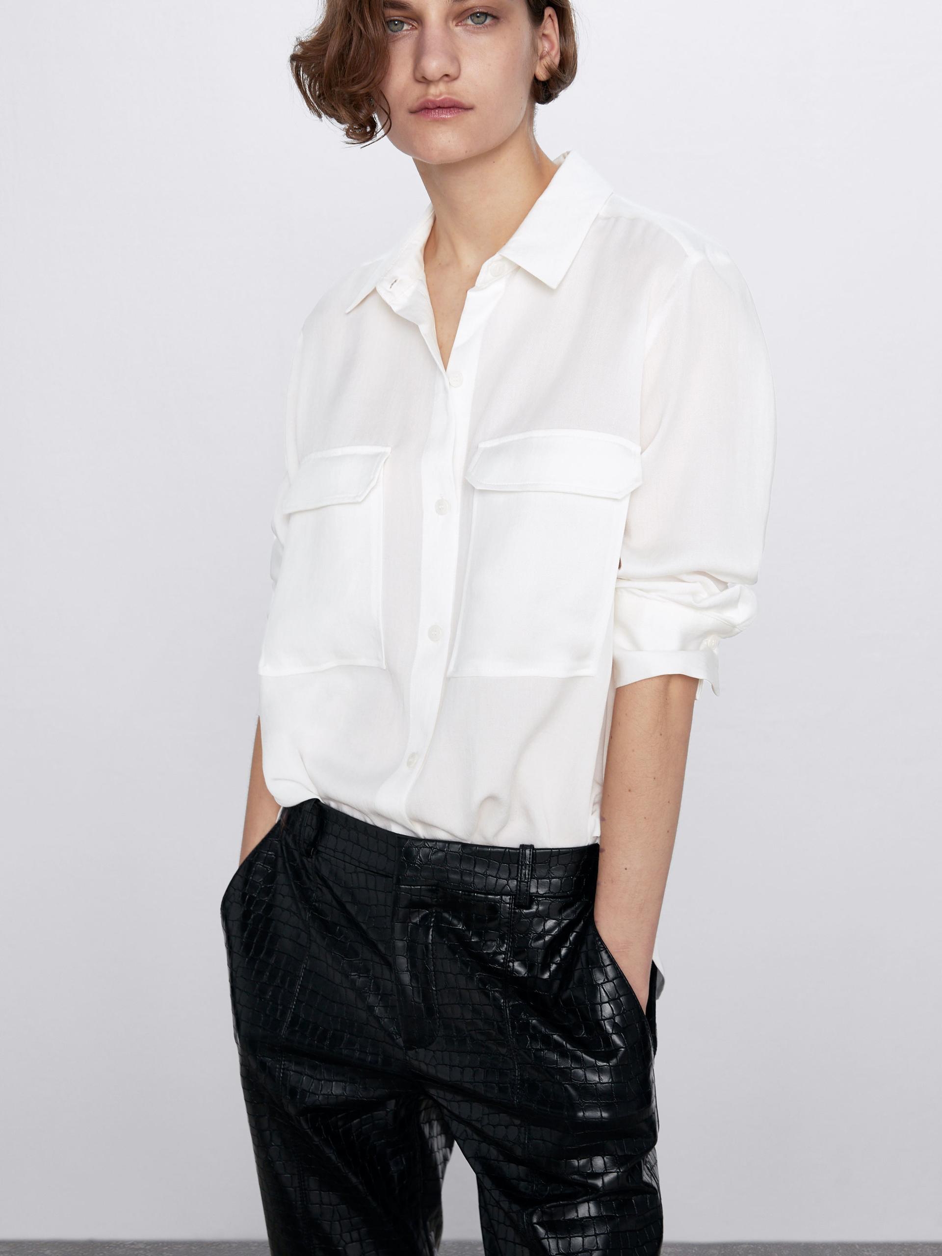 

Блузка Zara 9479/050/251 2XL Белая
