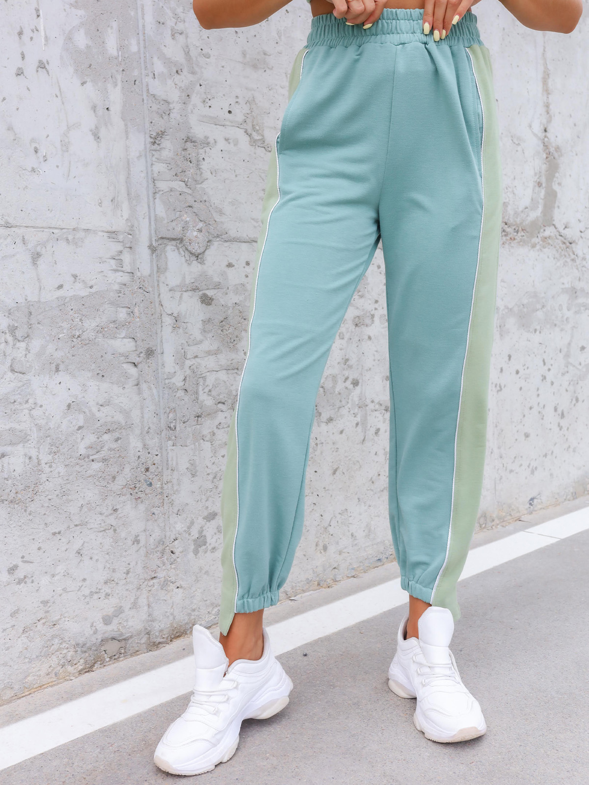 

Спортивные штаны ISSA PLUS 12825 XXL Мятные