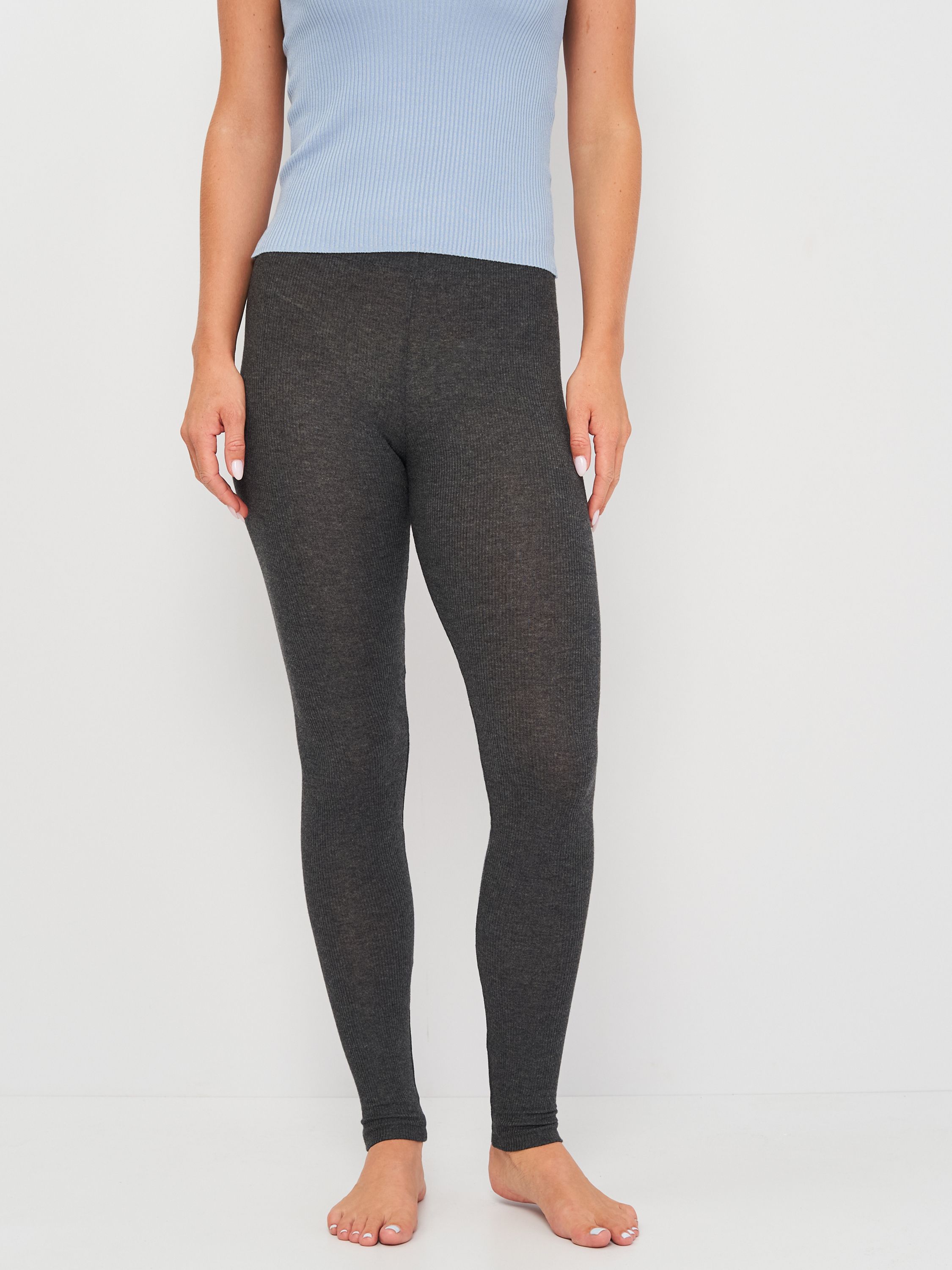 

Леггинсы пижамные H&M 9099232sm M Темно-серые