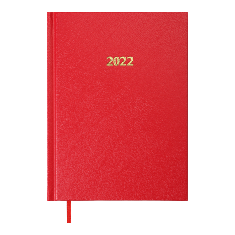 

Щоденник датований 2022 STRONG, L2U, A5, червоний, бумвініл