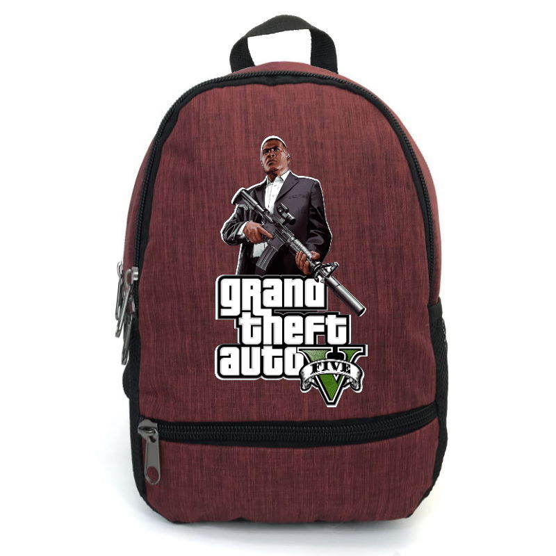 

Рюкзак GTA подростковый Cappuccino Toys (gta 003-red) Бордовый
