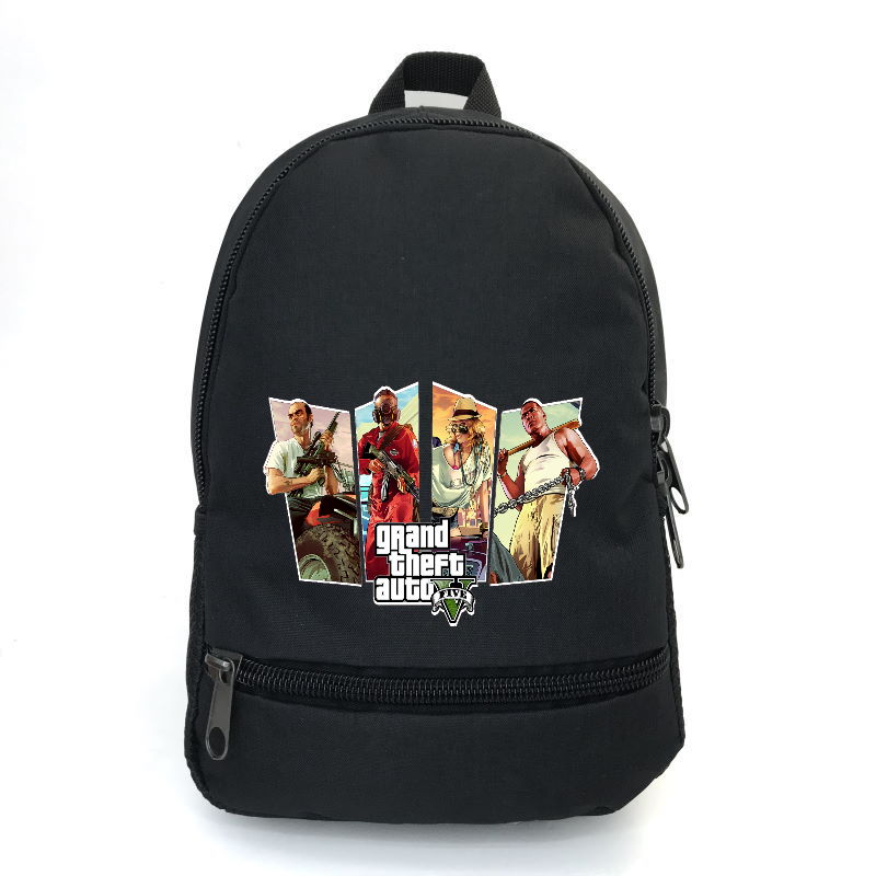 

Рюкзак GTA подростковый Cappuccino Toys (gta 007-black) черный