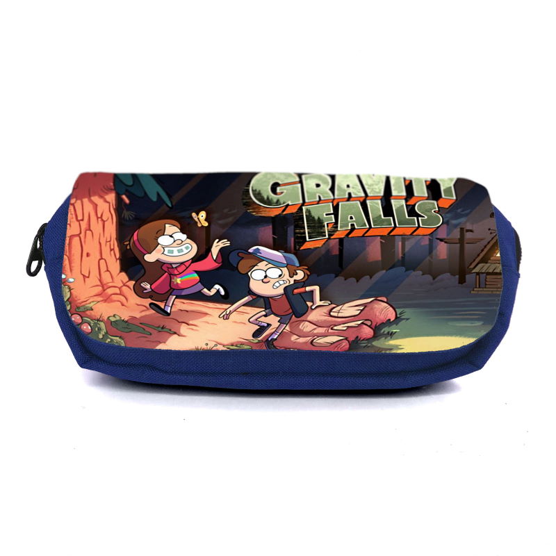 

Школьный пенал Гравити Фолз 003 (Gravity Falls) органайзер универсальный (GFS-003-blu) синий