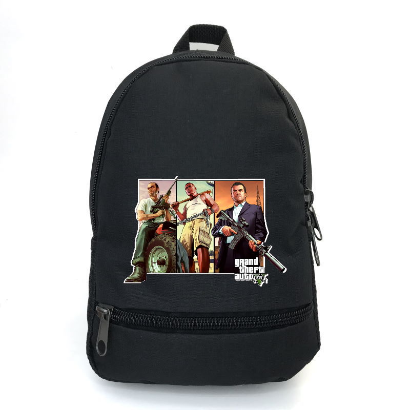 

Рюкзак GTA подростковый Cappuccino Toys (gta 006-black) черный
