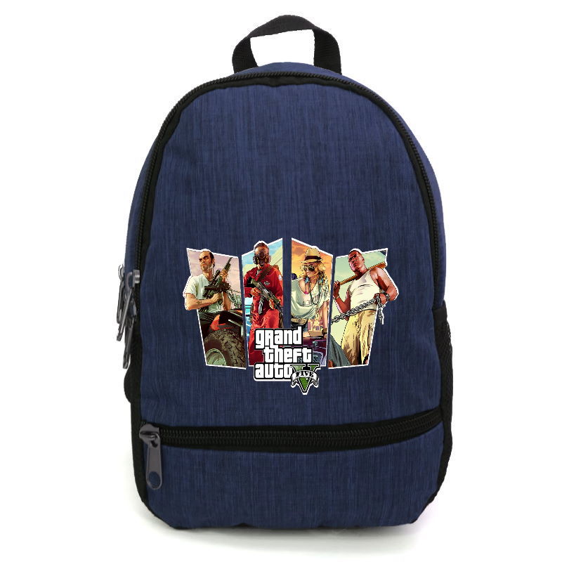 

Рюкзак GTA подростковый Cappuccino Toys (gta 007-blue) синий