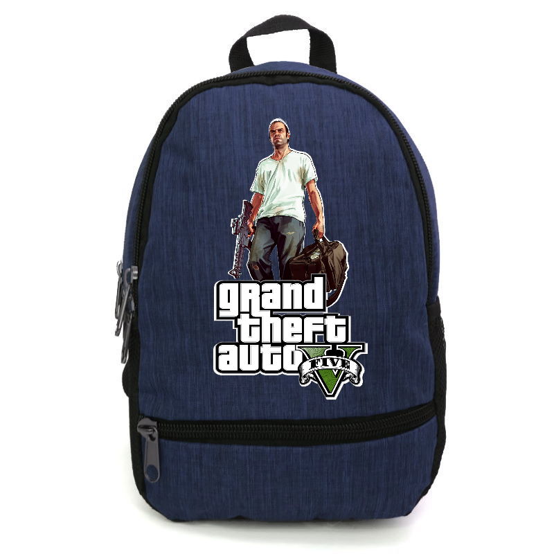 

Рюкзак GTA подростковый Cappuccino Toys (gta 004-blue) синий