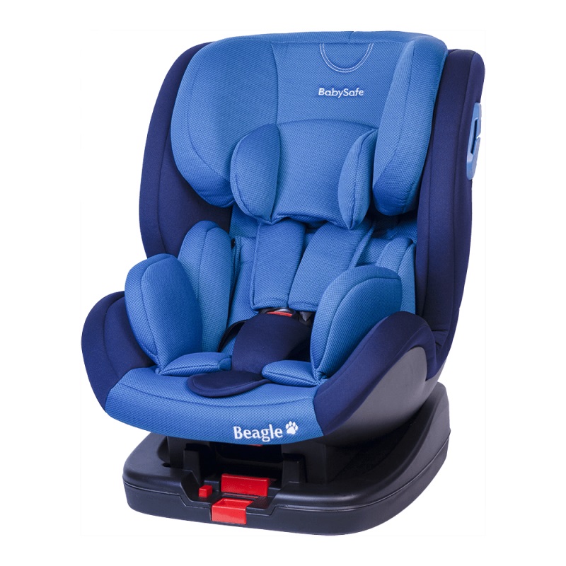 

Автокресло BabySafe Beagle Blue группа 0+/1/2 (0-25 кг) с системой IsoFix и ремнем Top Tether