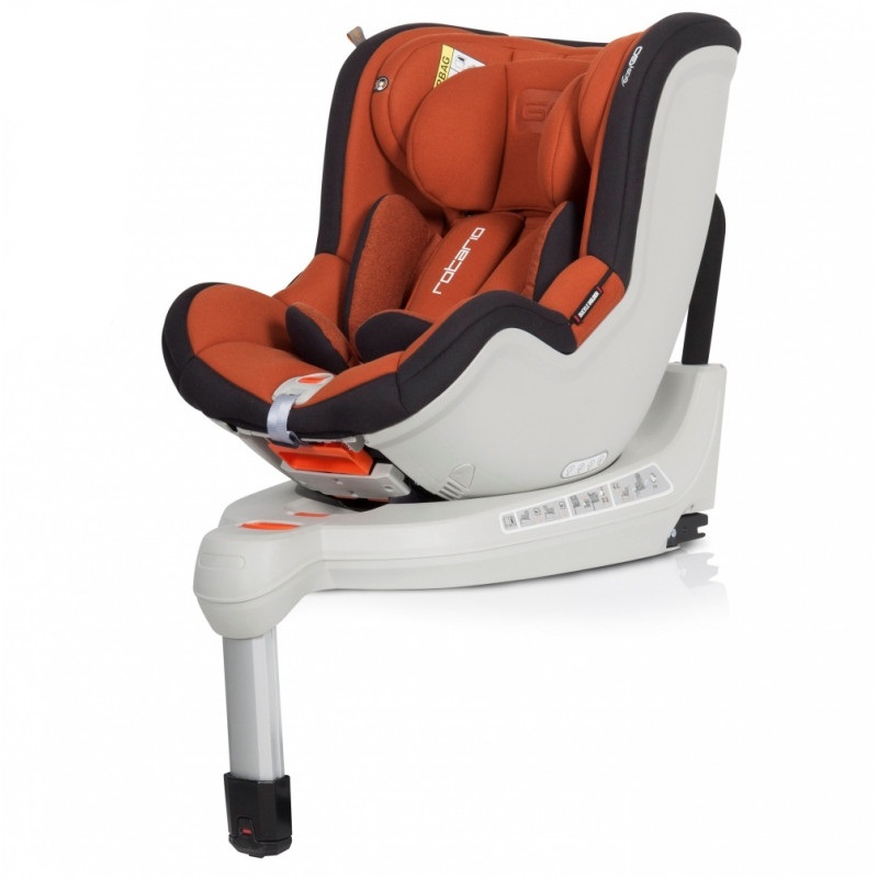 

Автокресло EasyGo Rotario группа 0+/1 (0-18 кг) Оранжевый с системой Isofix + 4 позиции наклона сидения и поворот на 360 градусов