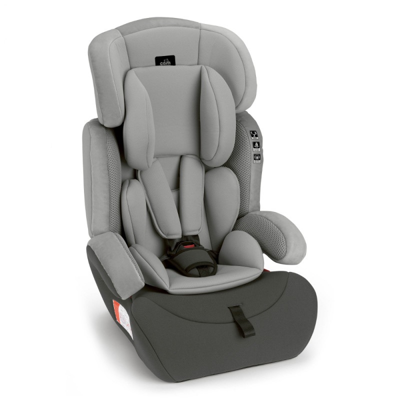 

Автокресло бустер Cam Combo 150 Grey группа 1-2-3 (9-36 кг) с боковой защитой и регулировкой подголовника