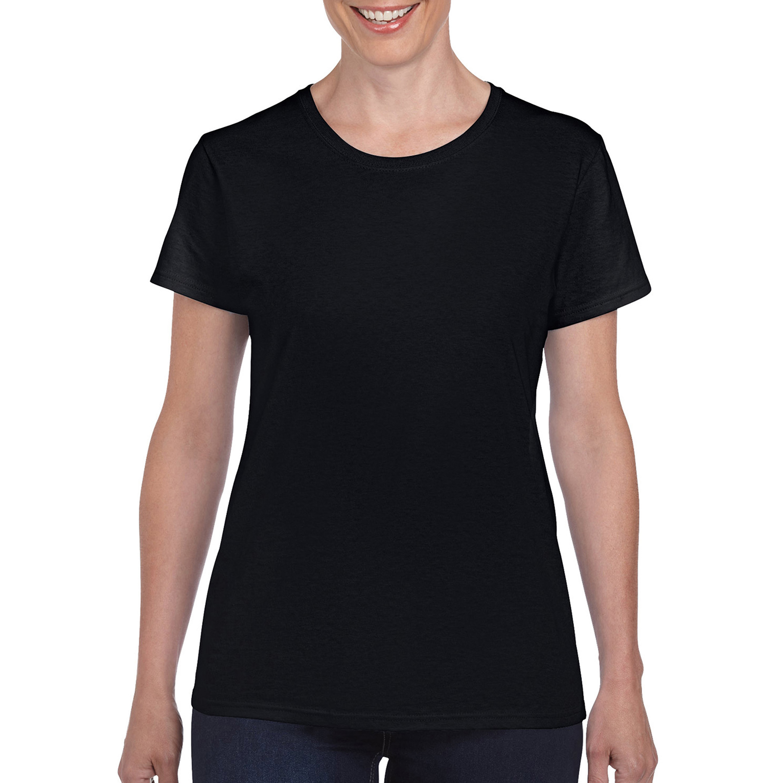 

Футболка Gildan Heavy Cotton 180  Черная, Футболка Gildan Heavy Cotton 180 XL Черная
