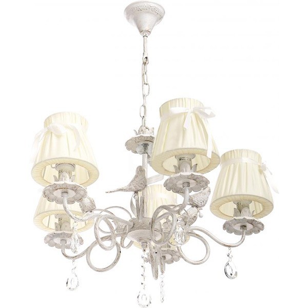 

Люстра Accento lighting Roma 5 E14 белый (К31333017)