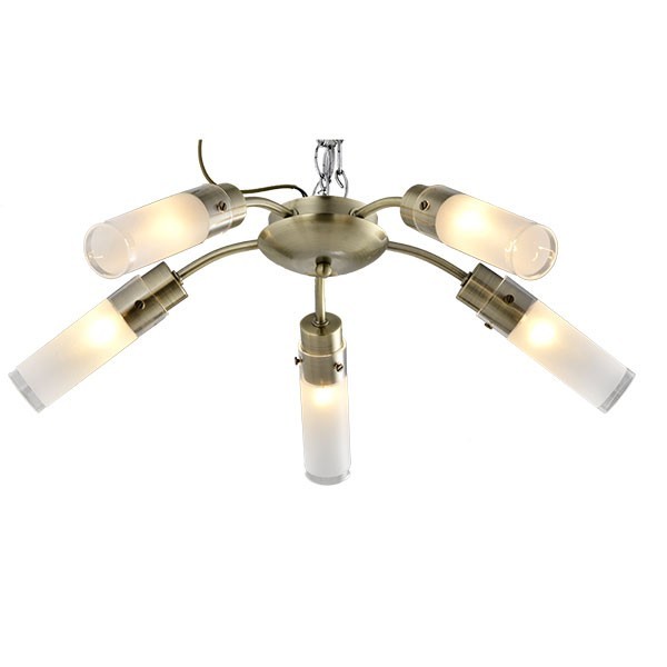 

Люстра Accento lighting Sakura 5 E14 античная латунь (К-31305469)