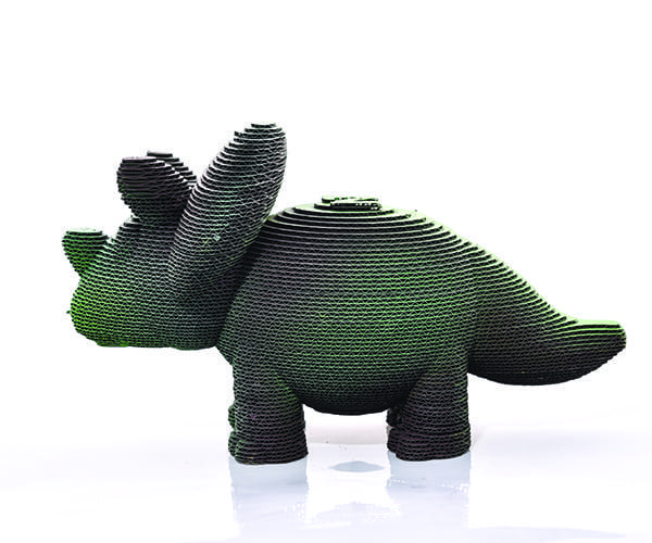 

Скульптурный 3D пазл из картона Дино Daisy Sign PZ9