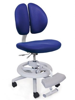 

Эргономическое детское кресло Mealux Duo Kid Plus обивка синяя однотонная Y-616 KB plus